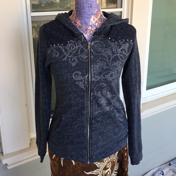 Shyanne Tops - Shyanne Zip-Up Hoodie sz M